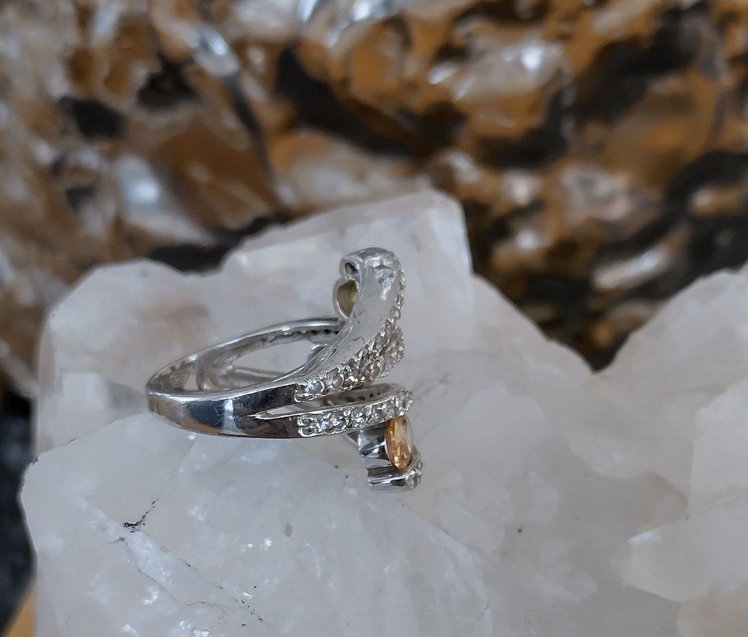 Anelli: COCKTAIL RING IN 925 SILBER – Usato da Romanshorn venduto da Glitzer-Paradies 8