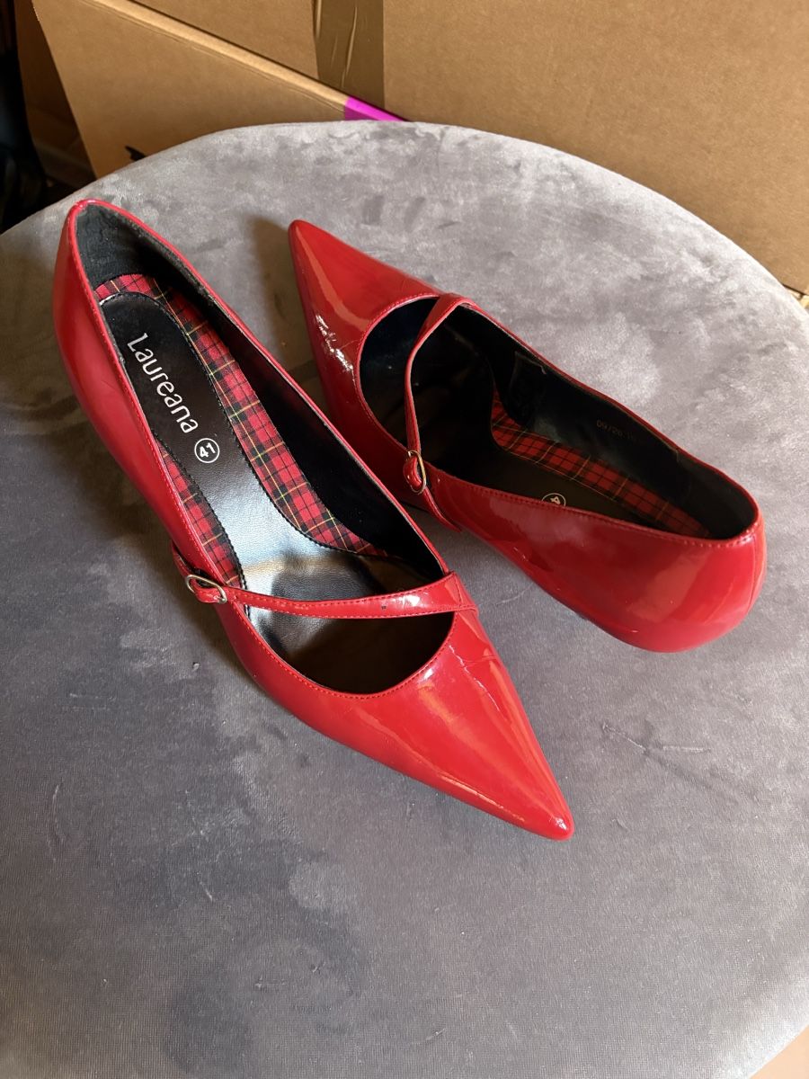 Damenschuhe: High Heels Rot Gr 41 – Gebraucht aus Stäfa von Louder85 1