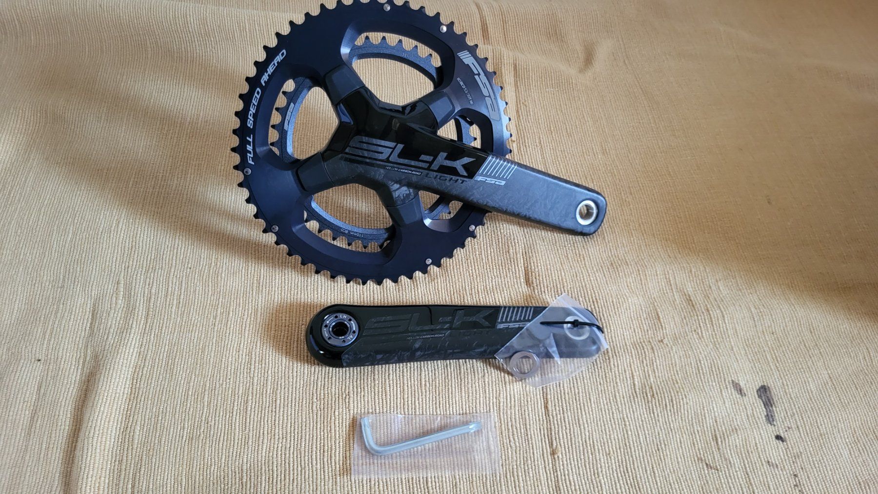 Pezzi di ricambio: Pédalier / Kurbel FSA SL-K Light – Nuovo e nell'imballaggio originale da Genève venduto da Ahkmenrat 1