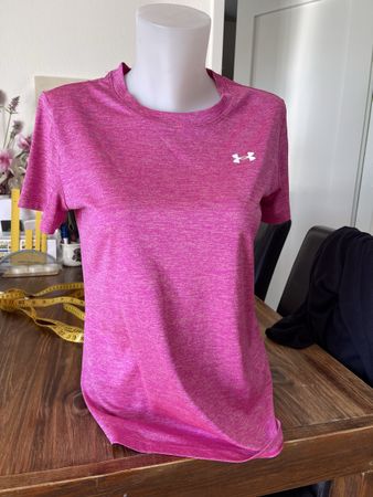 T-shirt Under Armour rose, S –Neuf pour l'été!