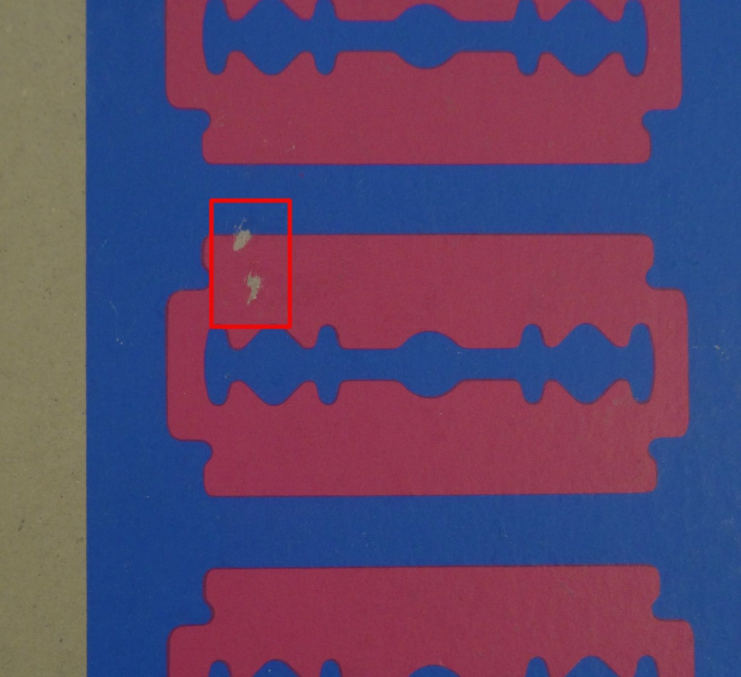Grafiken & Lithographien: Sérigraphie Pop Art "Lame de rasoir" circa 1970. – Gebraucht aus Fribourg von will69 2