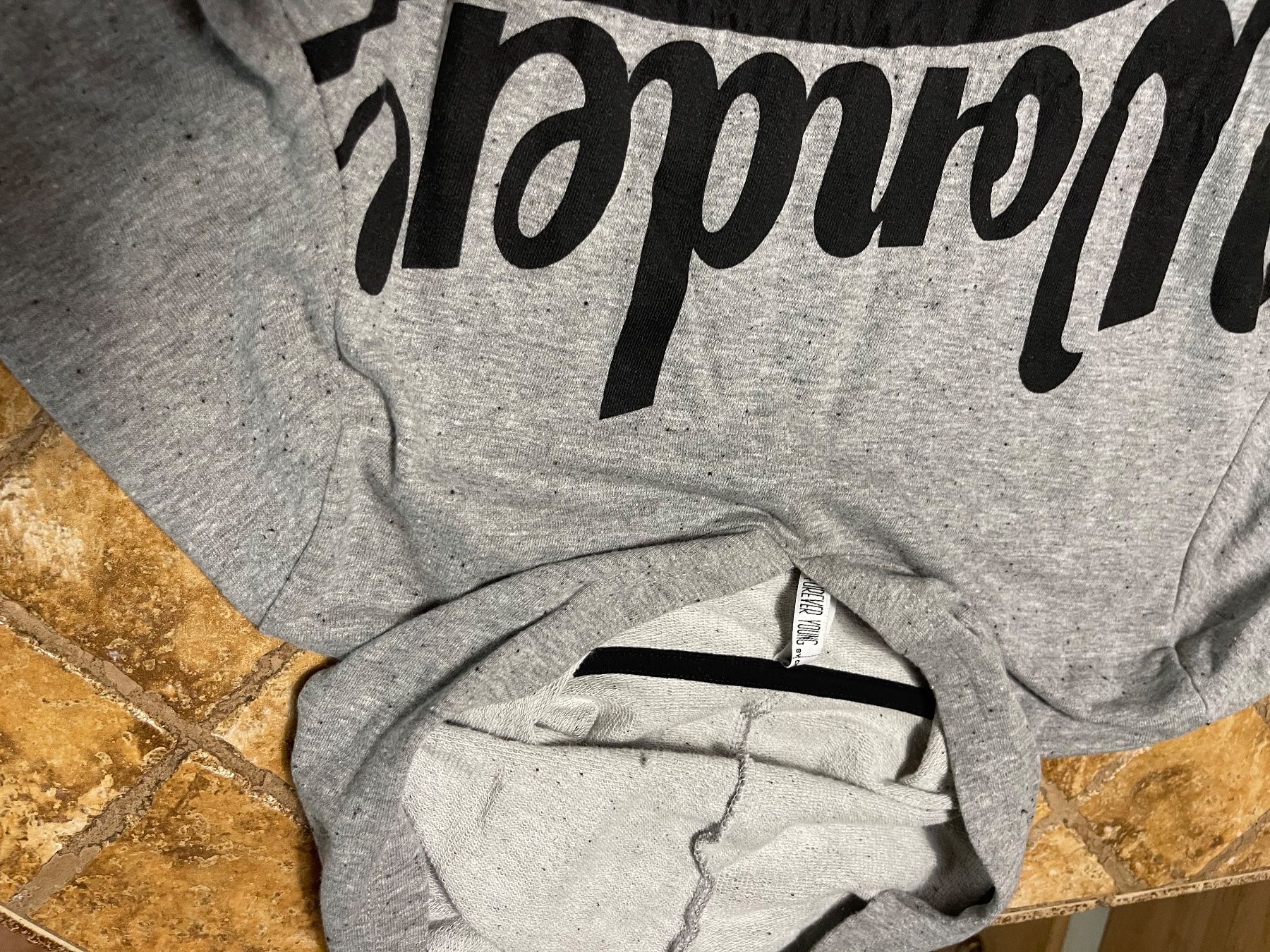 Kleider: Felpa lunga come abito con cappuccio Forever Young, – Neu (gemäss Beschreibung) aus Gordevio von LanaZimm 7