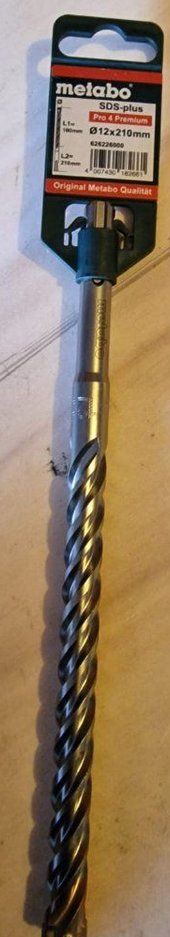 Metabo Bohrmaschinen: Metabo Hammerbohrer SDS-plus Pro 4 Premium, 12x210mm – Neu (gemäss Beschreibung) aus Neuhausen am Rheinfall von AllesfurMontage 2