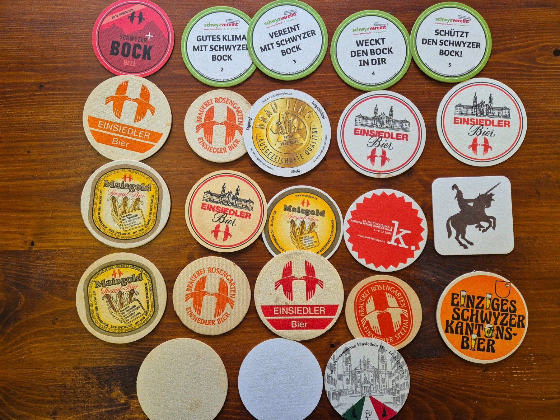 Sottobicchieri: Bierdeckel Brauerei Einsiedler – Usato da St.Gallen venduto da Stocken64 1