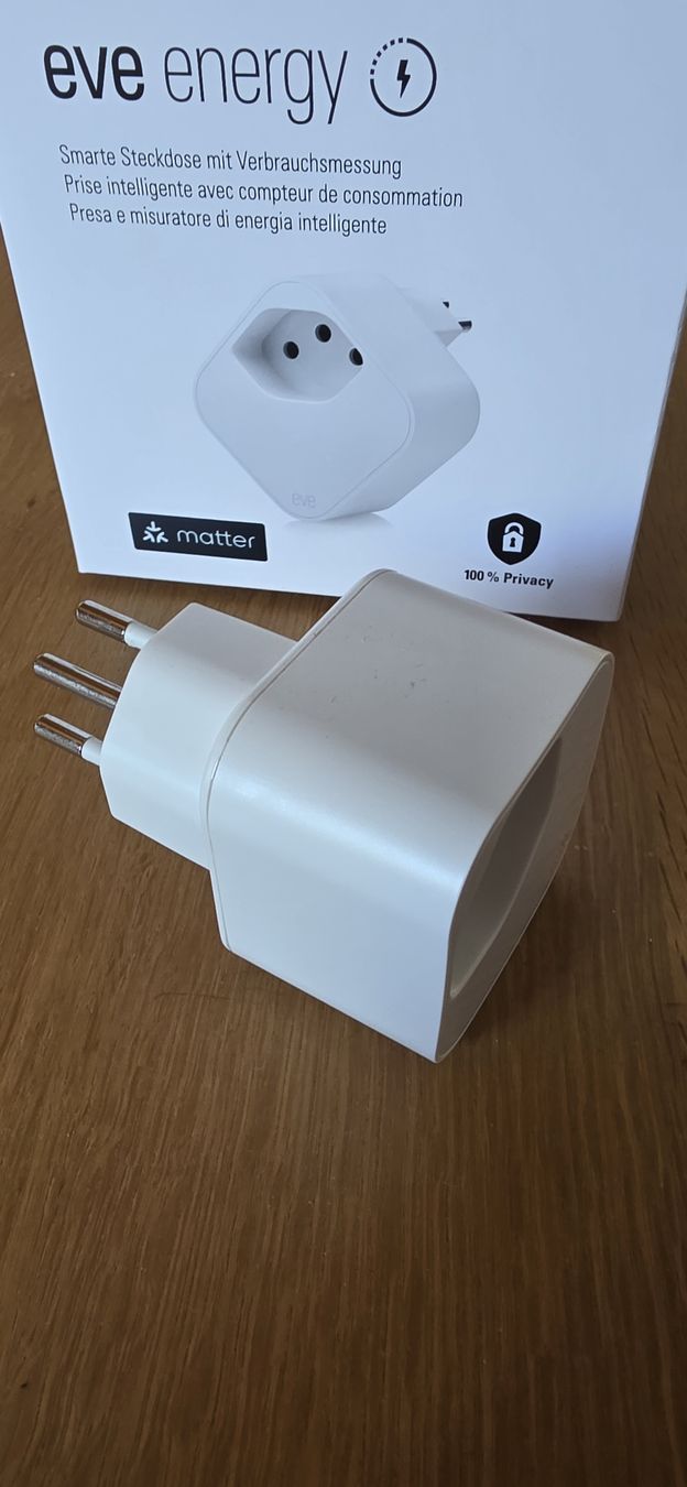 Spine: Eve Energy Smart Strommesser - Smarte Steckdose Matter – Nuovo (secondo la descrizione) da Oberdorf BL venduto da Arkto 1