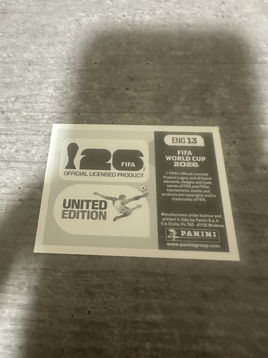 Panini Carte collezionabili: ENG 13 , FIFA WORLD CUP 2026 PANINI  – Nuovo (secondo la descrizione) da Frauenfeld venduto da 1PegPeg1 1