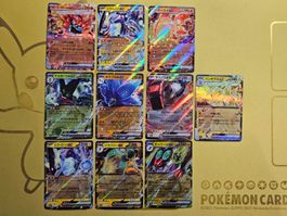 10 Pokemon Cards set RR - #17