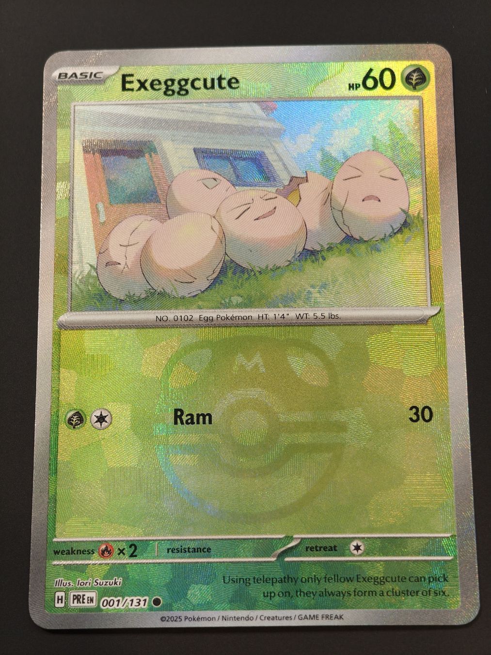 Pokémon Cartes à collectionner: Exeggcute 001/131 Masterball EN – Neuf (Voir description) à Therwil par Cordachu_Trade