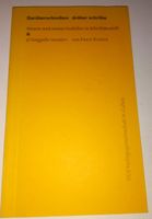 Darüberschreiben - dröber schriibe (Gedichte von Fred Kurer)