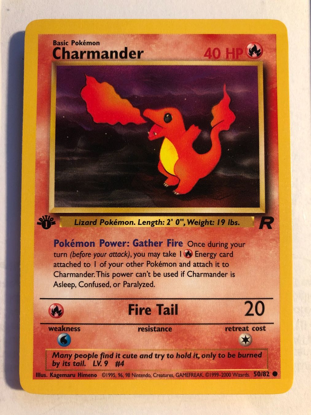 Sammelbilder & Trading cards: Charmander 1st Team Rocket - MINT - ab 1.- – Gebraucht aus Giubiasco von dan_pr8b