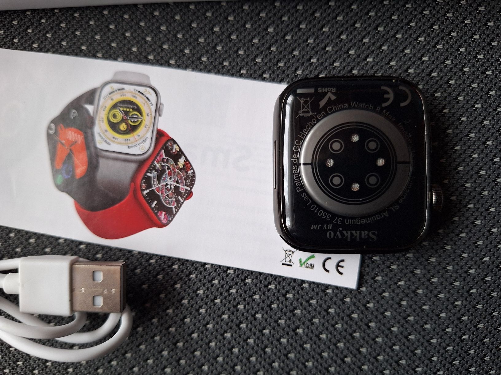 Smartwatch: Smartwatch Sakkyo Watch 8 Max – Nuovo (secondo la descrizione) da Niederglatt ZH venduto da Bobsli 1