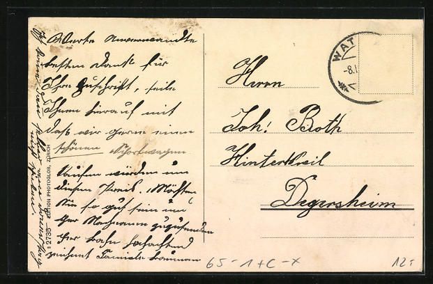 Cartoline postali: AK Lichtensteig, Blick zum Bahnhof – Usato da Berlin venduto da bartko-reher 1