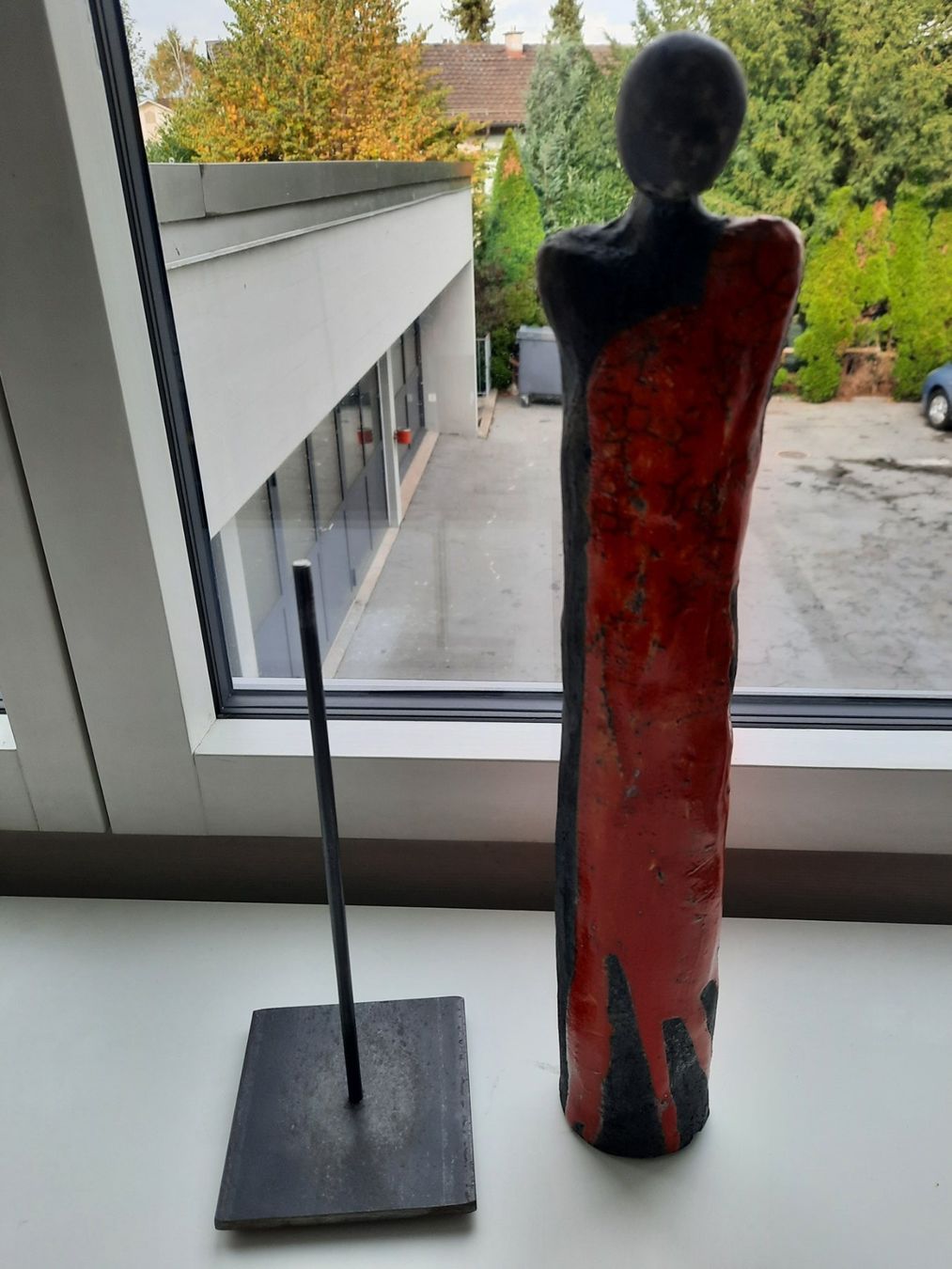 Sculture & Statue: Massai-Skulptur aus Metall. – Usato da Zürich venduto da maheKarpf 2
