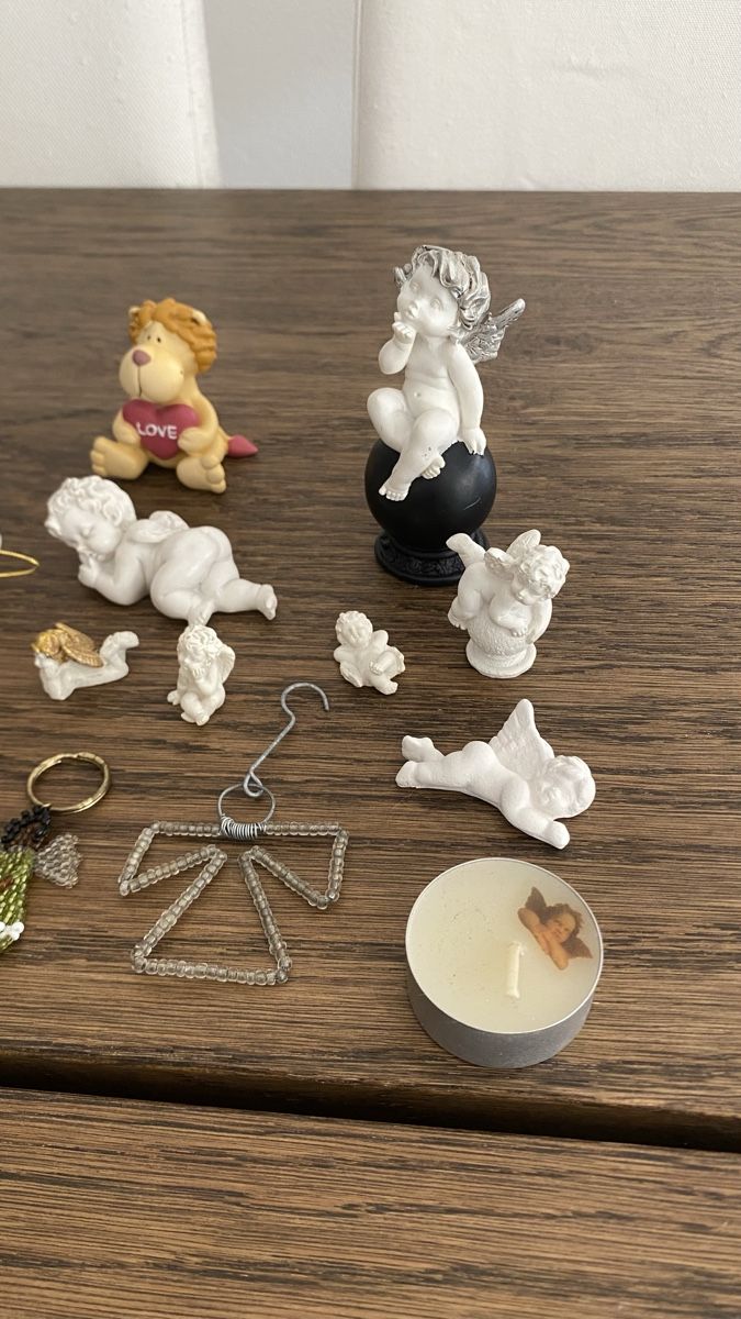 Figuren: Deko Engel und Figuren Set Anhänger Engelchen Sammlung – Gebraucht aus Hochwald von _biene_ 1