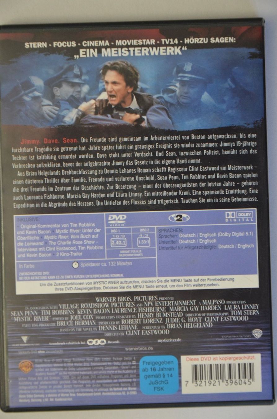 Alle DVDs: Mystic River – Neu (gemäss Beschreibung) aus Wetzikon ZH von bausie 1
