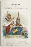 AK: KIRMES DES BÜRGERTURNVEREINS BERN, 1902