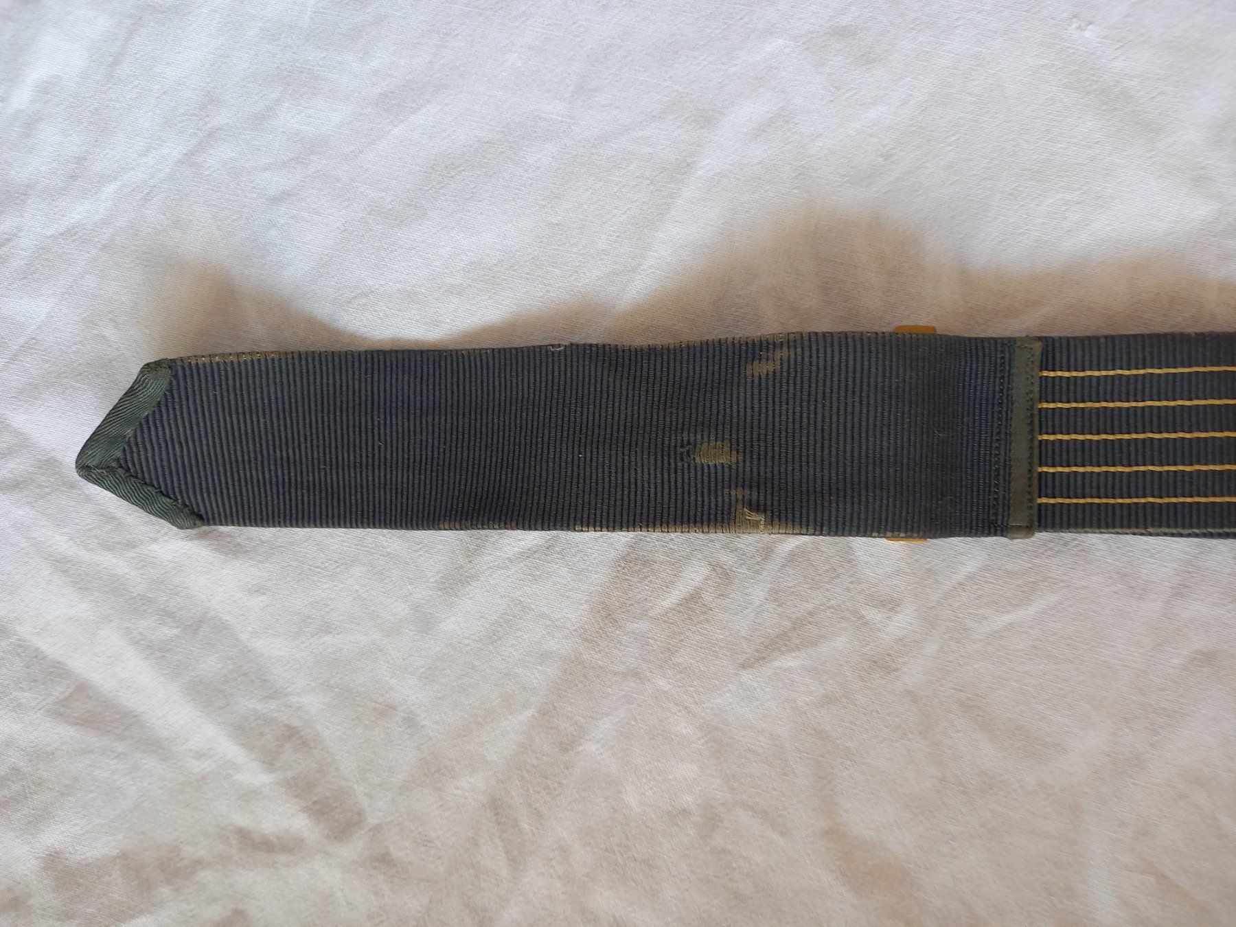 Schweizer Armee Cinture: Ceinture ancienne militaire réglable – Usato da Rossens FR venduto da Souris1 5