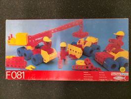 Vintage Fischer Technik fischerform 081 ca.100 Teile 80er