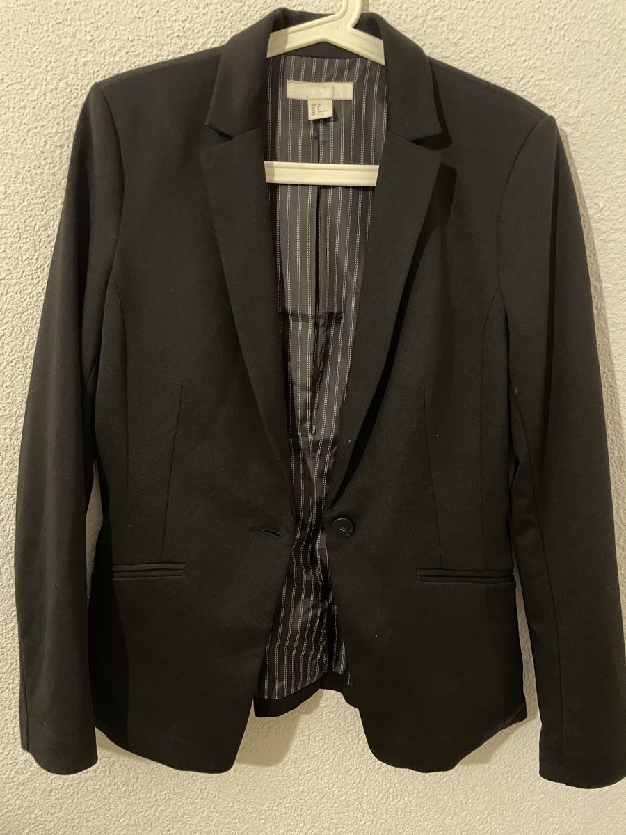 H&M Giacche: Schwarzer H&M Blazer Gr. 38 – Usato da Baden venduto da cheyenne_5400