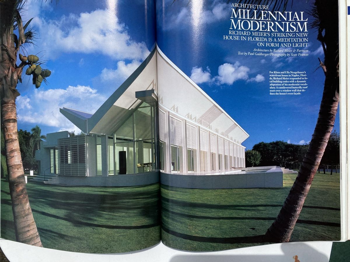 Riviste & Magazine: Architectural Digest AD 1999, KENNETH NOLAND – Usato da Zürich venduto da lesgarcons 3