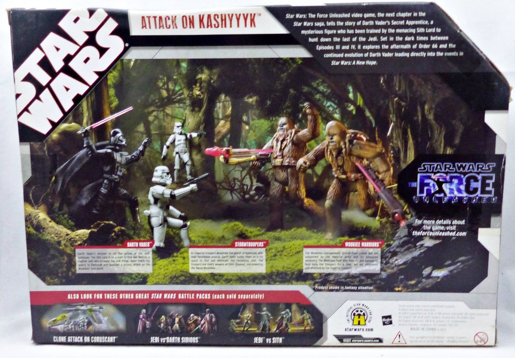 Star Wars Statuette: STAR WARS ATTACK ON KASHYYYK BATTLE PACKS FORCE UNLEASHED – Nuovo e nell'imballaggio originale da Lugano venduto da YouWantUS 2