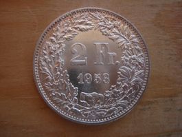 (C1) 2 Franken 1953 STGL