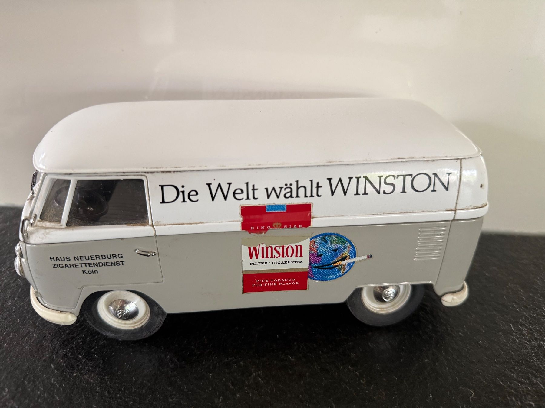 Volkswagen Modellautos: Vintage VW Bus Combi 1966 Werbung Winston – Gebraucht aus Kirchdorf von Vintagewunder 1