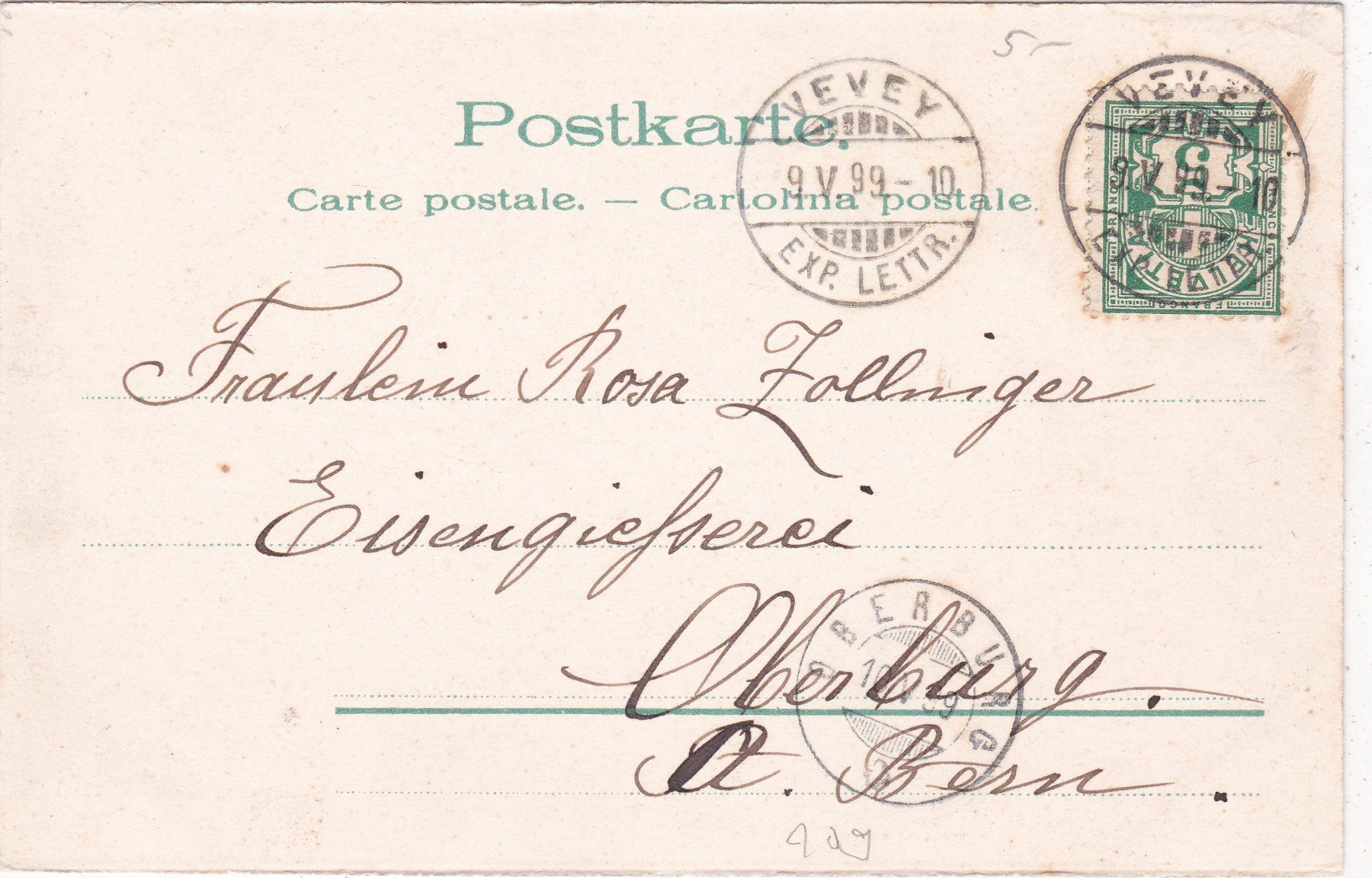 Cartoline postali: Kitsch Kunst Märchen Prinz Dornröschen 1899 – Usato da Herisau venduto da Lisegrat2008 1