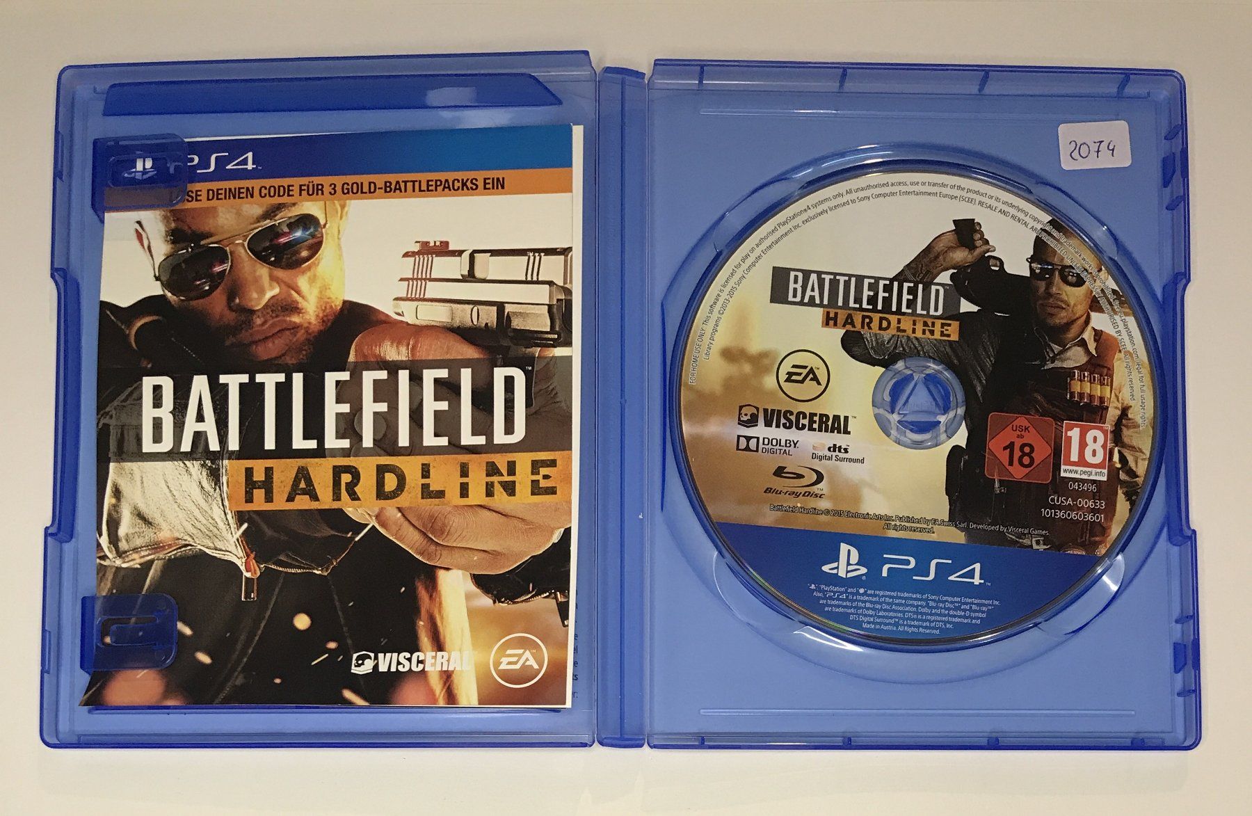 Spiele: PS4 - Battlefield: Hardline – Gebraucht aus Allschwil von Bullach 1