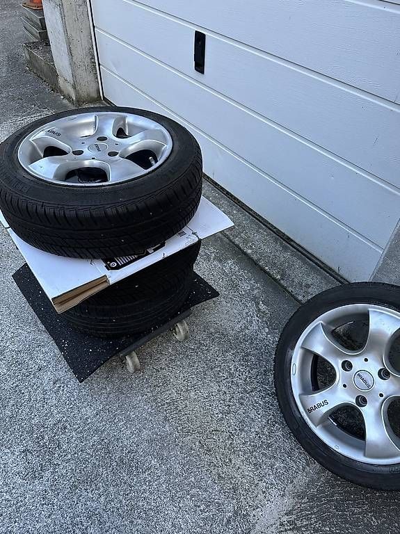 Pneumatici & Ruote complete: Smart 450, 451, Alu- Räder  – Usato da Glarus venduto da car_wl62 2