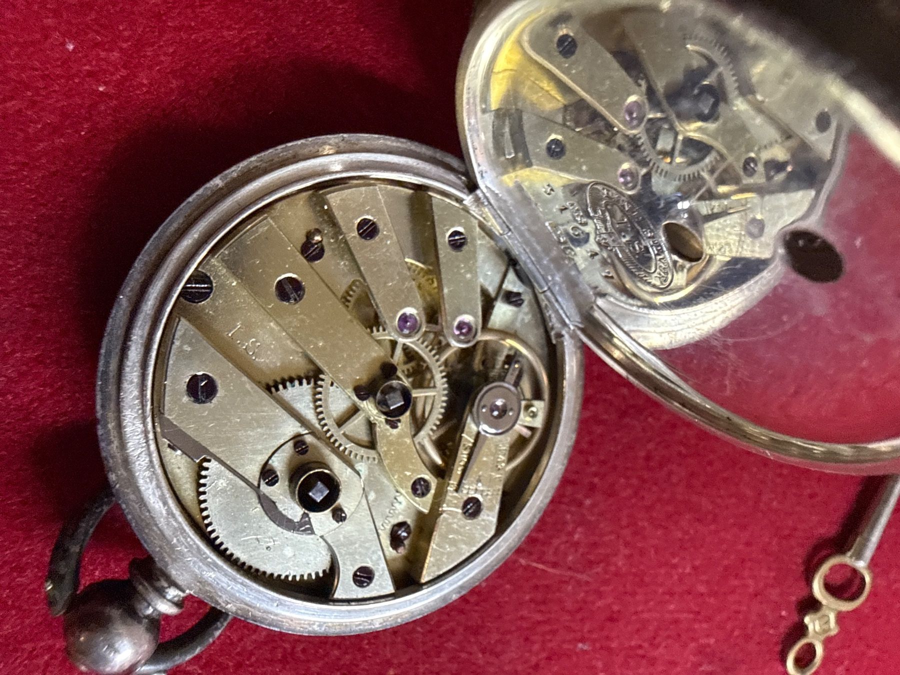 Orologi: Antike Taschenuhr echt Silber 43 mm – Usato da Pfeffingen venduto da Allhandelklgwatches 5