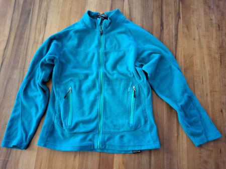 Fleecejacke Didriksons 1913 Tuerkis Groesse 150 Zustand gut