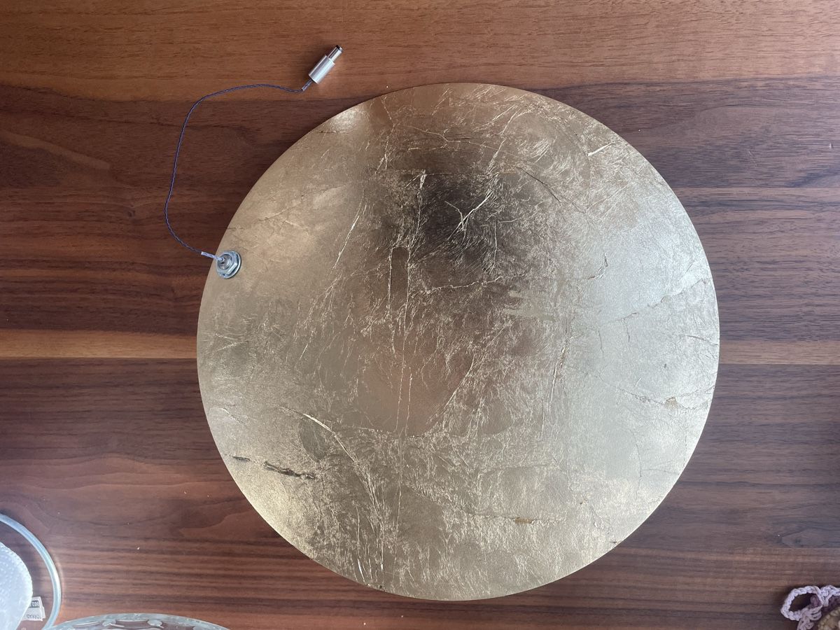 Lampade: Goldene Wandlampe – Usato da Wollerau venduto da phimasado