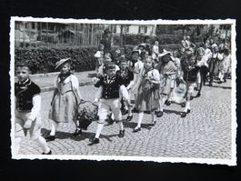 AK Kinderumzug Schulfest LANGNAU BE 31.5.1942