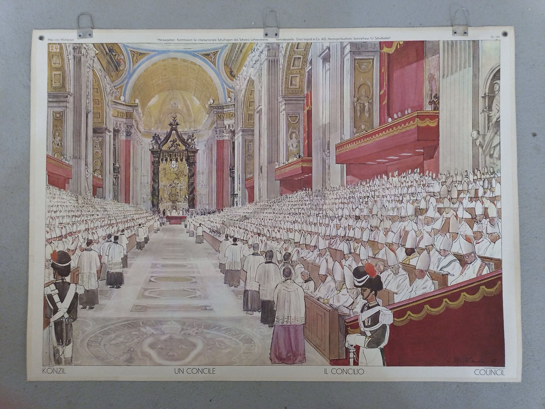 Foto & Immagini: Schulwandbild 145 Konzil – Usato da Zürich venduto da danihell