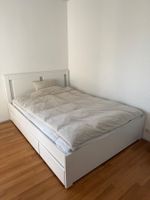 IKEA SONGESAND Bed 140 × 200 cm with Storage, Mattress & Bed