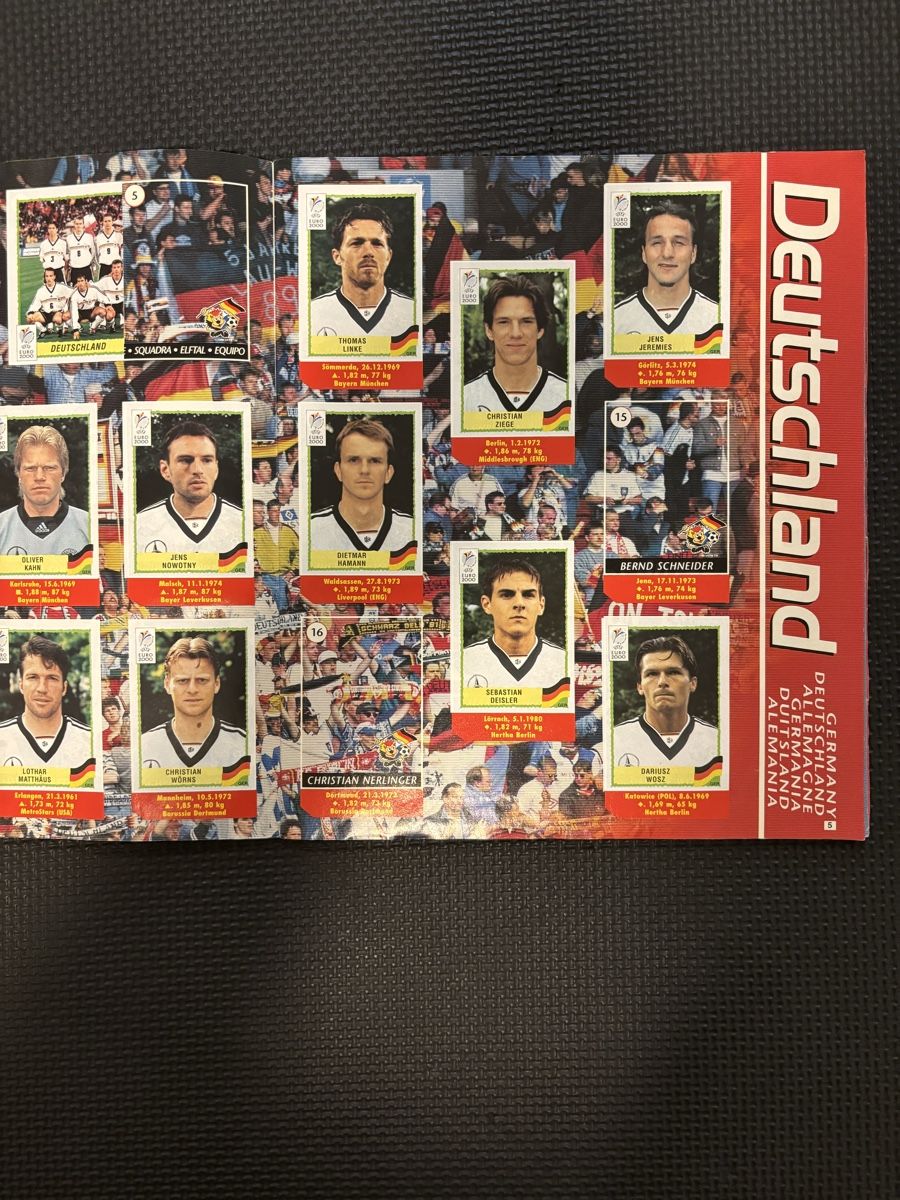 Panini Album: Panini 2000 EM Heft Fussball – Usato da Münchenstein venduto da Casstore 3