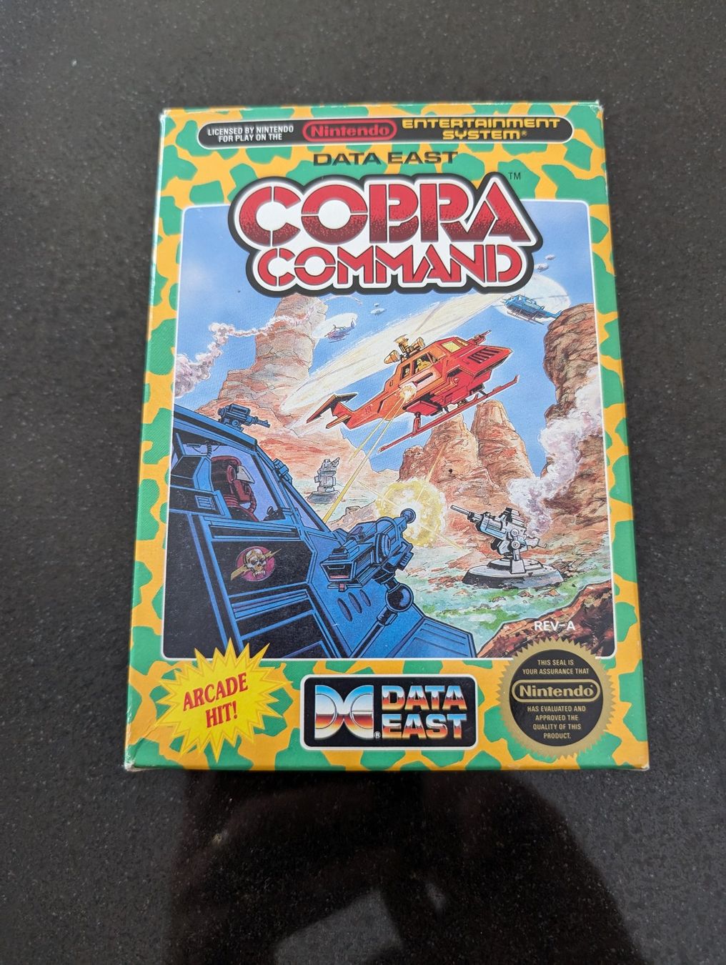 Nintendo Giochi: COBRA COMMAND (USA) - NINTENDO NES – Usato da Spiegel b. Bern venduto da Natix