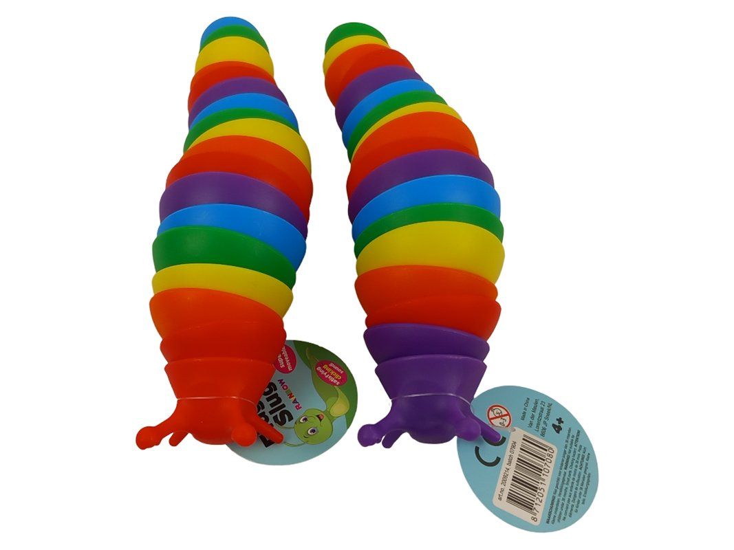 Jouets: Fidget Slug Rainbow 2 Stück – Neuf (Voir description) à Hünenberg par Restwert_Zug 1