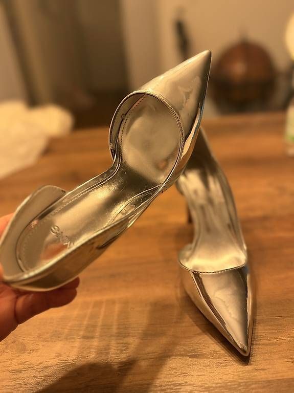Scarpe da donna: High heels Silber Chrome MANGO – Usato da Arbon venduto da maiiking 3
