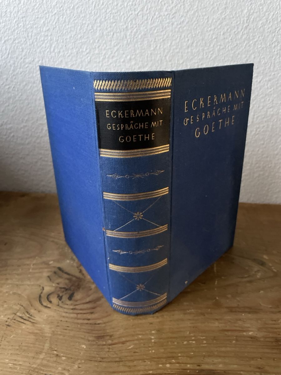 Libri: Johann Peter Eckermann - Gespräche mit Goethe, 1925 – Usato da Winterthur venduto da cheerio97 1