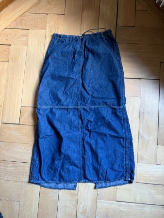 BERSHKA - Jeansrock blau M