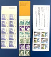 1971-73- 91  - 3 Markenheftchen ** Vogel / Schweden Dänemark