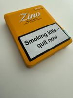 Sehr schöne Metall Zigarillo-Box ZINO Nicaragua Cigars