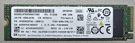 SSD 256GB NVMe PCIe 4x4