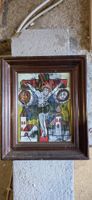 Glasbild von Jesus