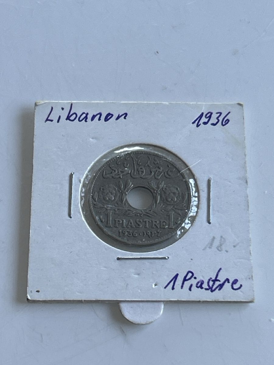 Tutti le monete: Libanon 1 Piastre 1936-1957 (S24) – Usato da Neuenhof venduto da SchnaeppliAllerlei