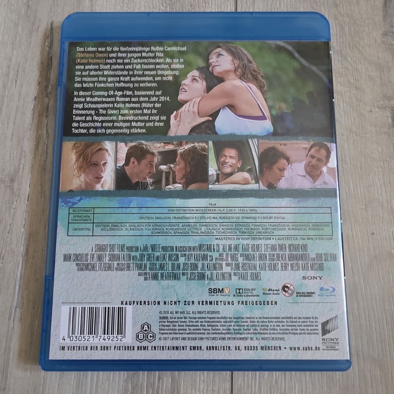 Tous les DVDs: Alles was wir hatten  – D'occasion à Wigoltingen par Zuckerfee84 1