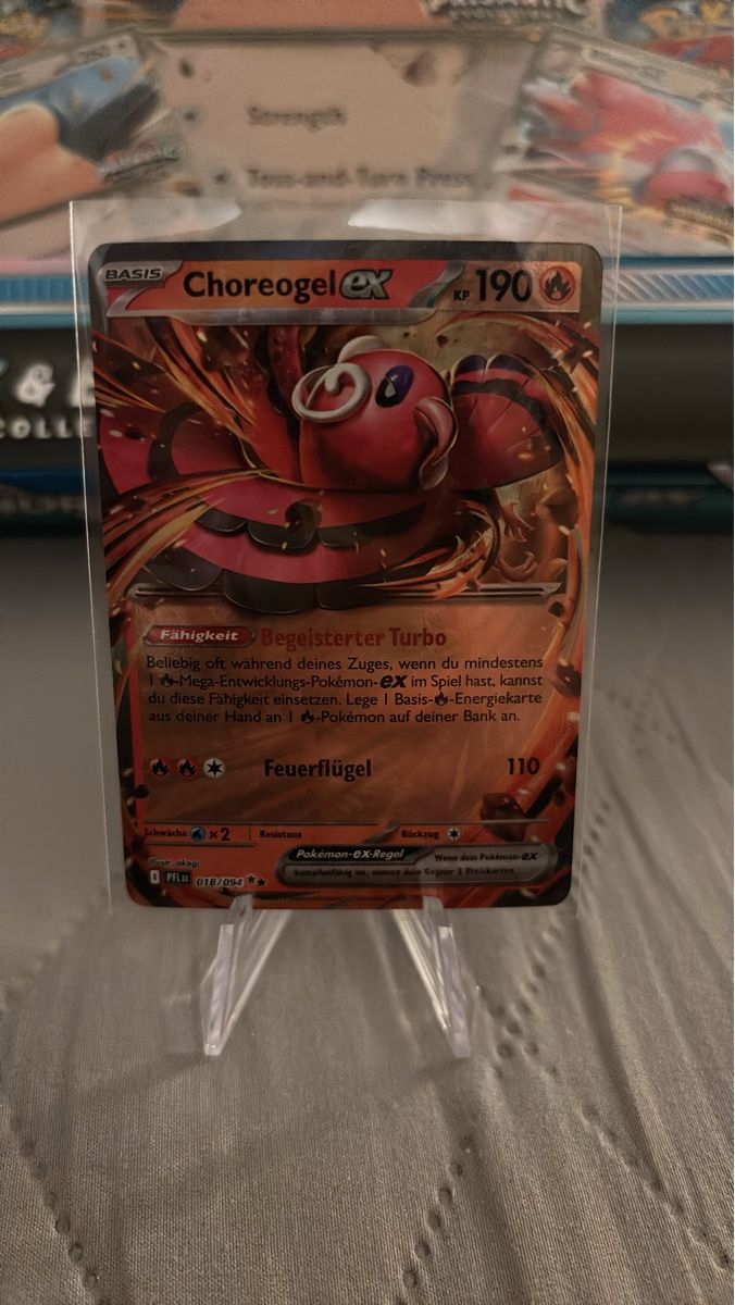 Pokémon Carte collezionabili: Pokemon Karte Choreogel EX – Usato da Rickenbach b. Wil venduto da PokemonSwissSpotify