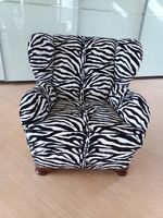 Ohrensessel Zebra Design